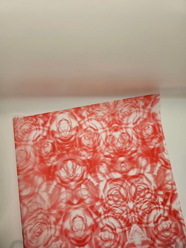 Rose floral paper