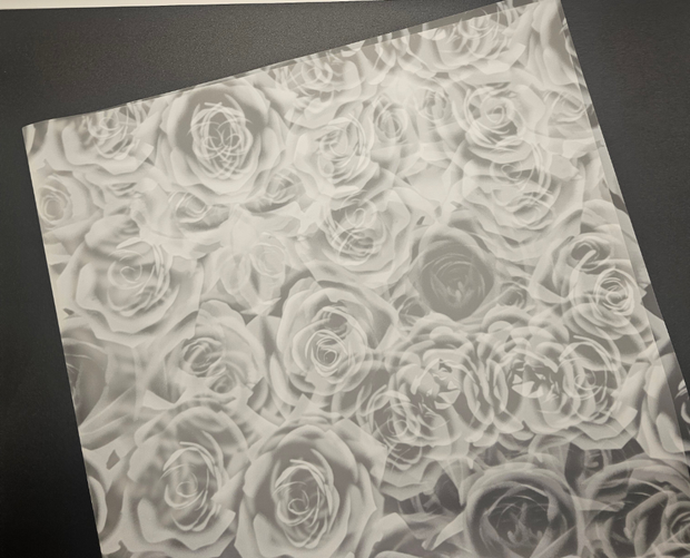 Rose floral paper