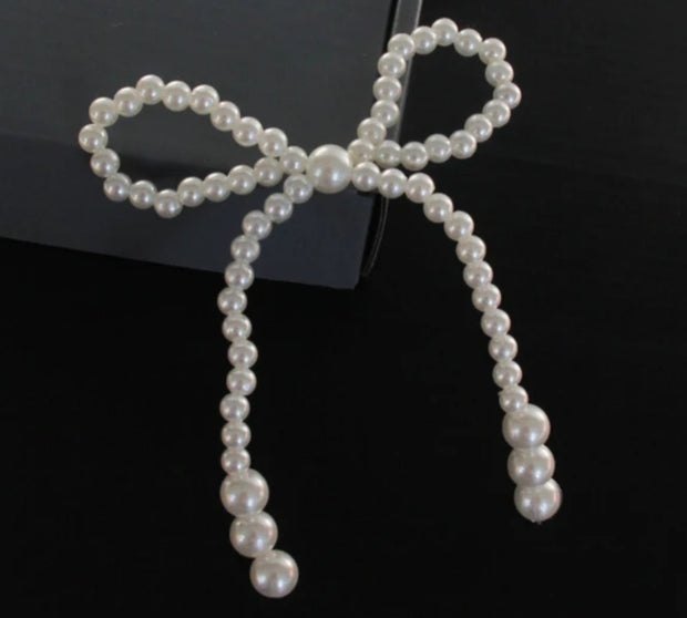 Pearl Bows (2 pc)